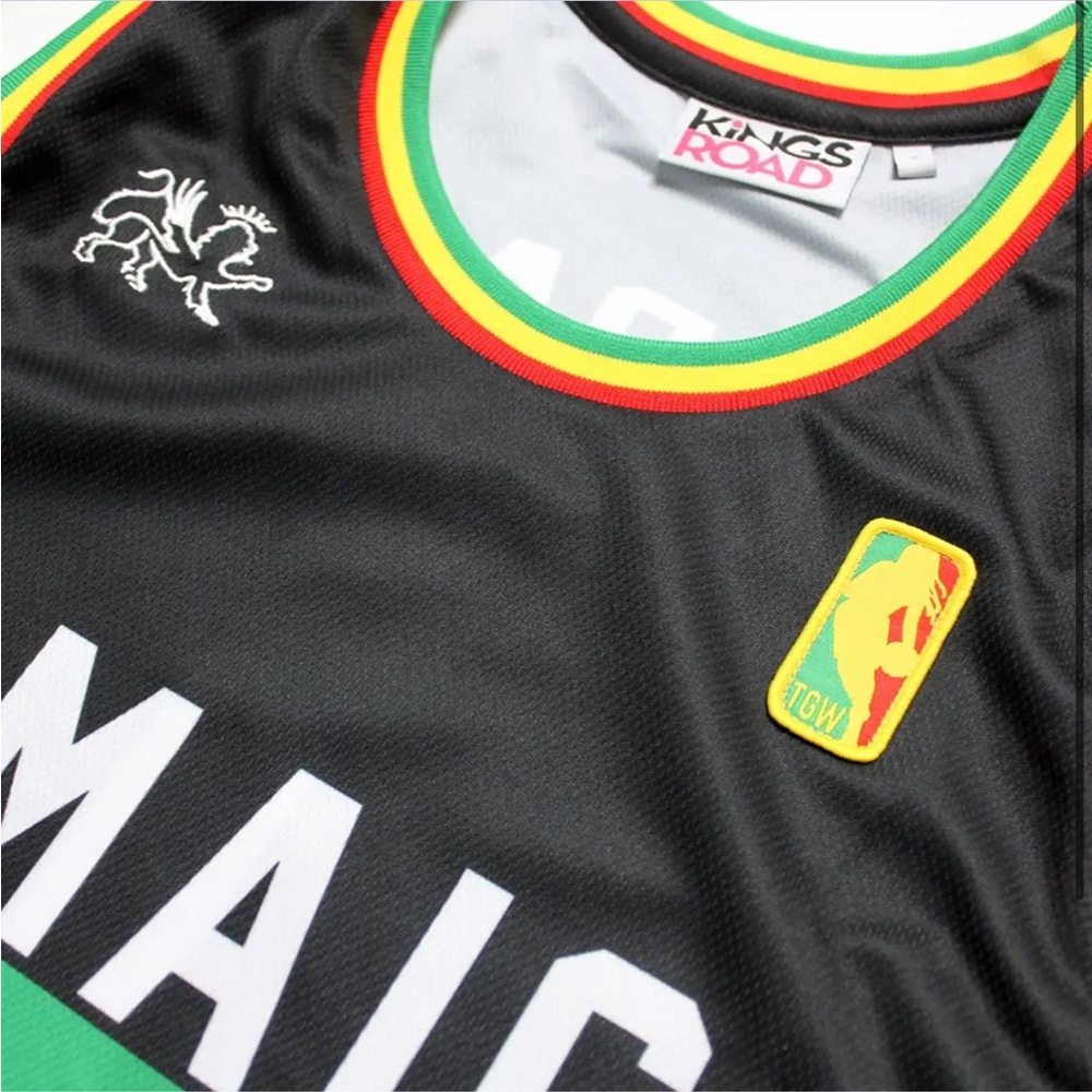 Ziggy Marley Fly Rasta Basketball Jersey - Picture 6 of 9